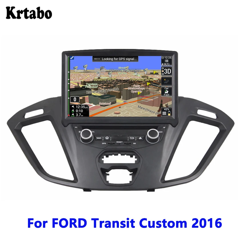 For FORD Transit Custom 2016 Car radio Android multimedia player Touch Screen Navigation Reversing Image Support DVD | Автомобили и