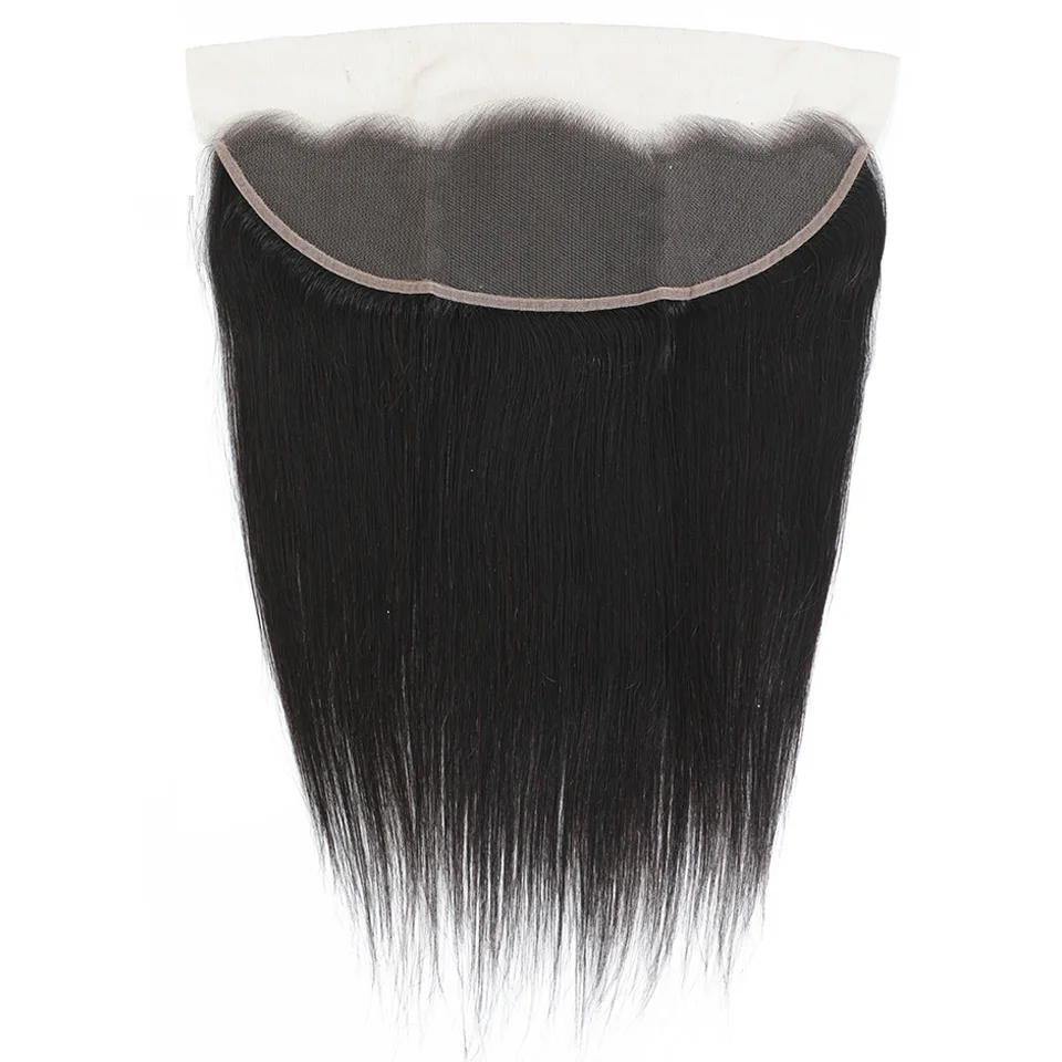 

20, 22 дюйма, 13x4, бразильские прямые волосы, швейцарская кружевная застежка, только предварительно выщипанные Детские волосы