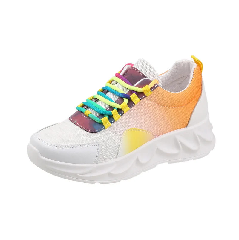 

New Women Running Shoes In Spring Breathable Wear-resistant Sports Shoes Casual Sports Dad Shoes 2020 Wild Women Shoes