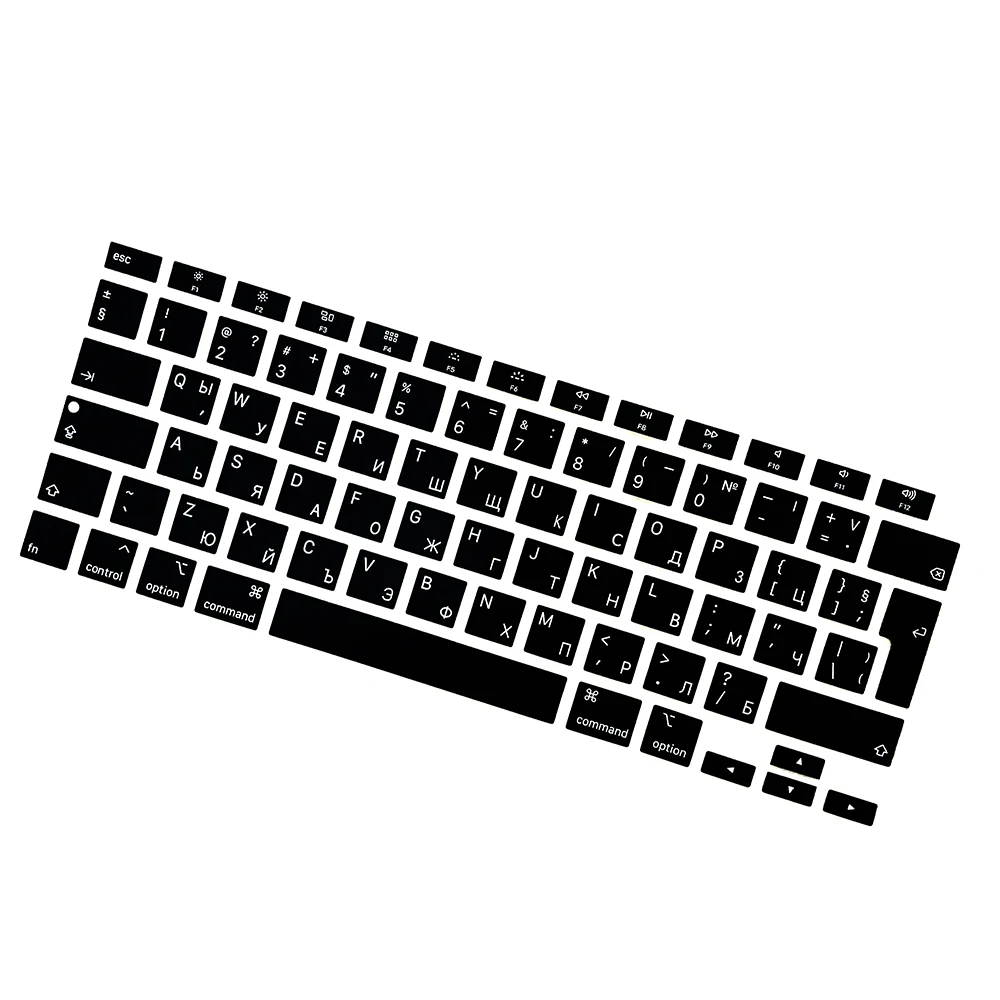 Чехлы для клавиатуры с русской раскладкой macbook Air13 2020 новинка чехол Air13.3 ноутбука