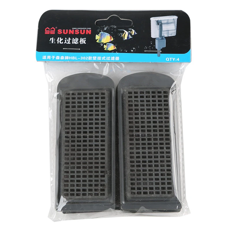 8X Сменные картриджи для фильтра SUNSUN Power Filter HBL 302 повесить на задний фильтр