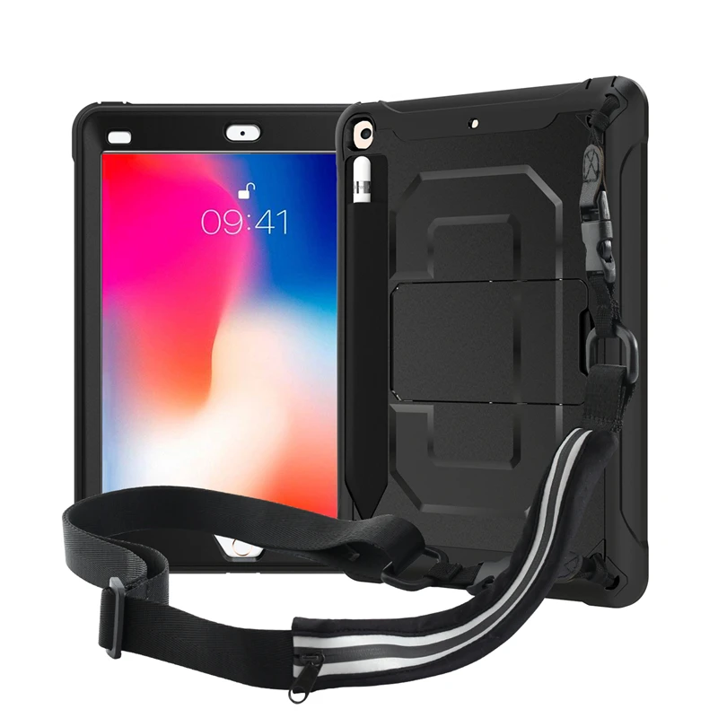 Новинка 2019 чехол для iPad 2018 9 7 с держателем карандашом air 2 планшета противоударный