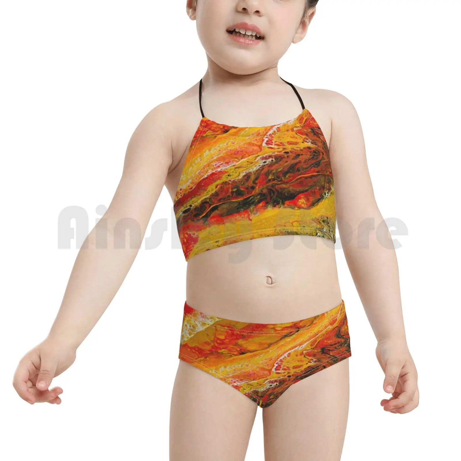 Купальник без названия 2059 купальники абстрактные грациозные мертвецы жидкость