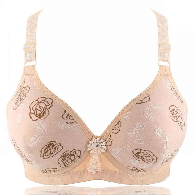 

Women Wireless Bra Plus Size 36-42 B C Cup Push Up Bra Comfort Bras Underwear Sexy Lingerie Wire Free Bralette Soft Brassiere