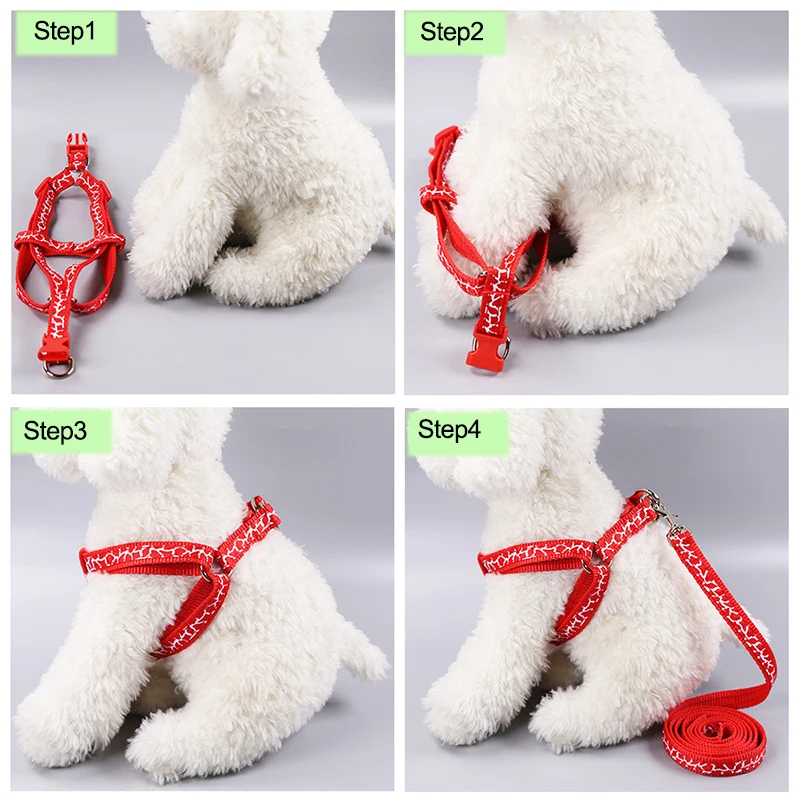 Регулируемый Светоотражающий Поводок для собак и кошек | Дом сад