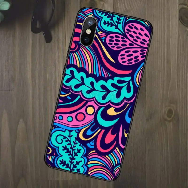 

Mandala flower totem Phone Cases for iPhone 11 12 mini pro XS MAX 8 7 6 6S Plus X 5S SE 2020 XR