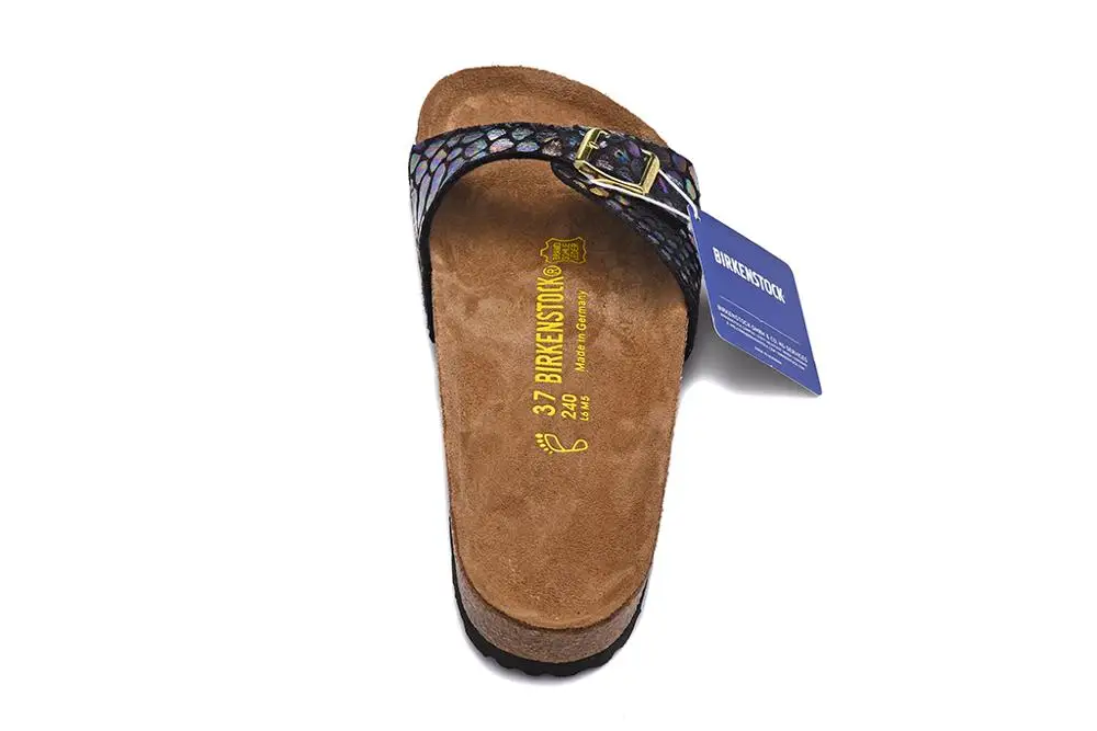 BIRKENSTOCK Мадрид Популярные летние женские сандалии туфли на плоской подошве