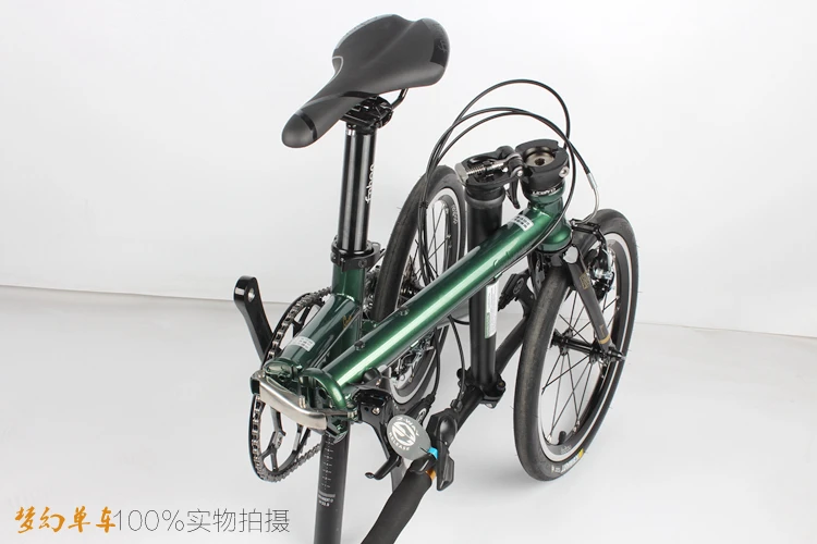 Fnhon FCG1609 складной велосипед 16 дюймов Minivelo CR-MO сталь V тормоз 9 скоростей городской Commuter велосипед для Shimano Shift ретро досуг BMX