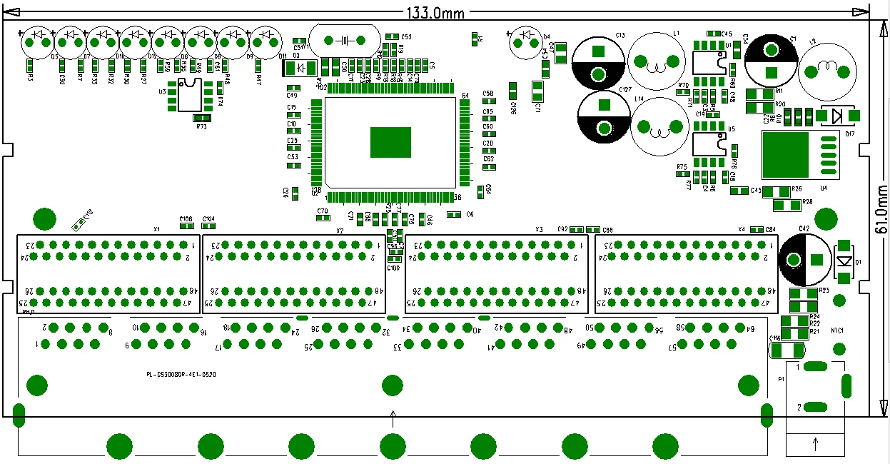8 портов гигабитный пассивный коммутатор PCBA неуправляемые переключатели ModuleUTP 2