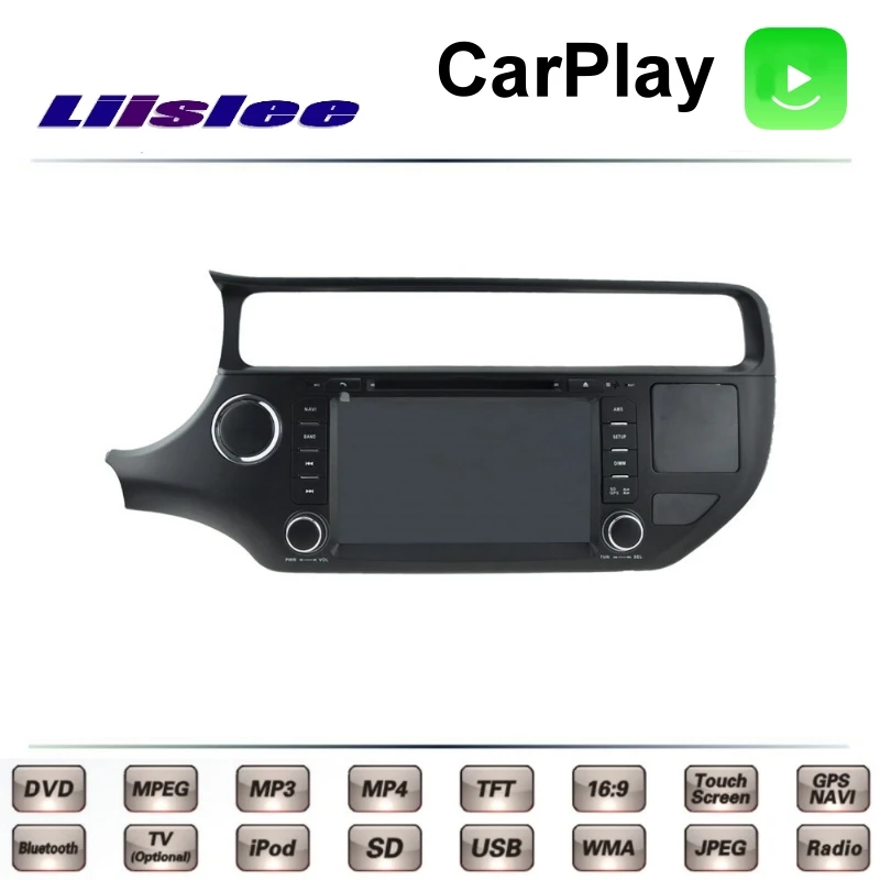 Для KIA Rio R Pride K2 UB 2011 ~ 2017 LiisLee Автомобильный мультимедийный телевизор DVD GPS Радио