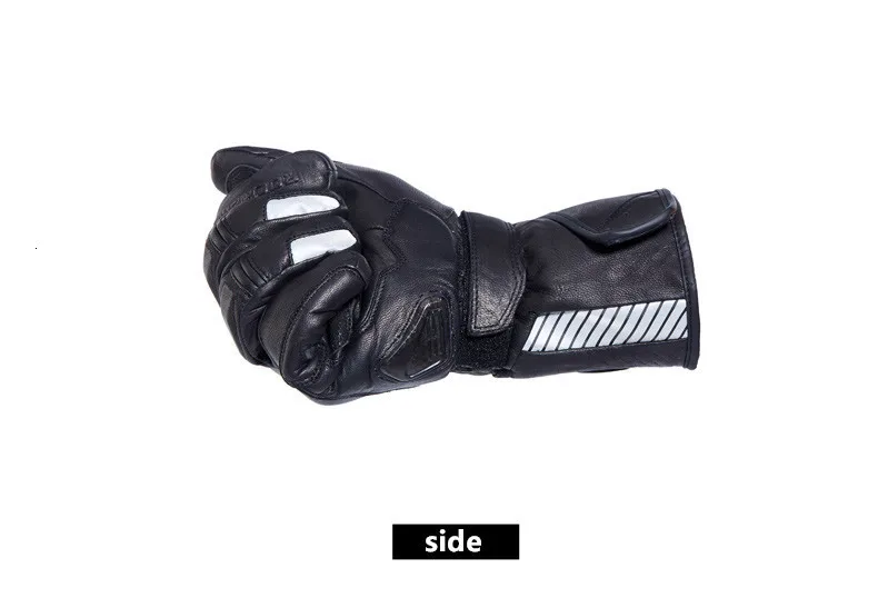 

2020 MOTO Gloves GORE-TEX Winter Warm Waterproof Gloves Motorcycle Cycling Leather Windproof Glove Riding Guantes Luvas Gants