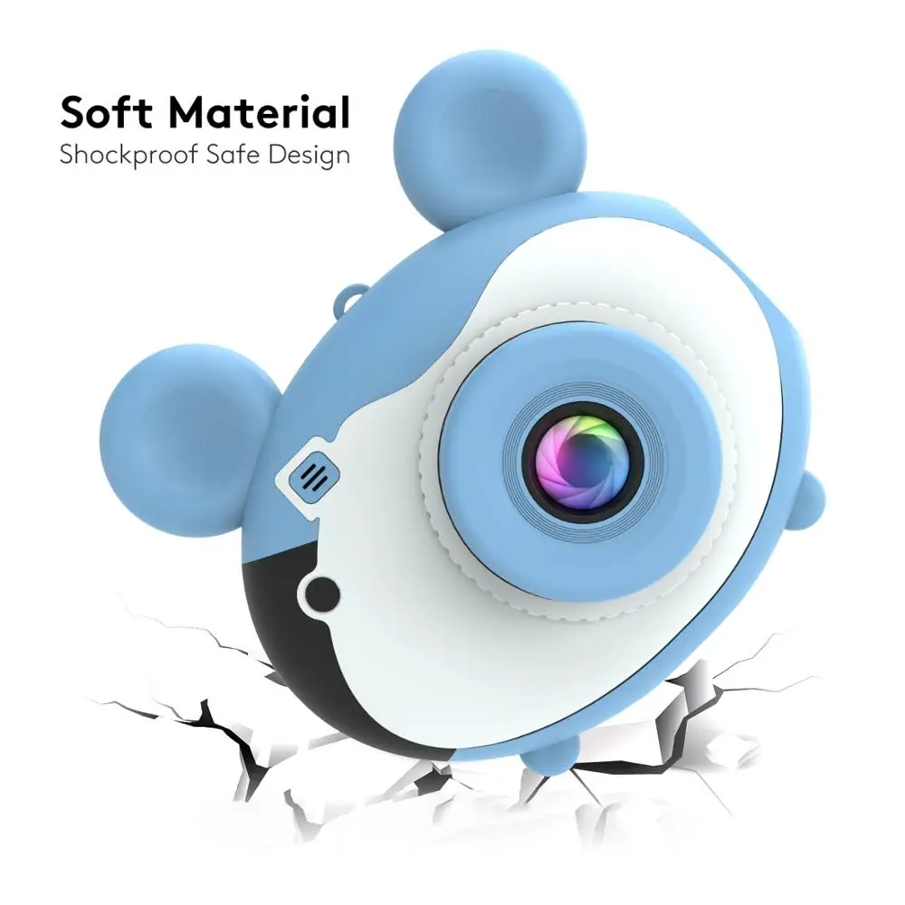ThiEYE Kiddy 2 2 дюймов HD экран платная цифровая мини камера дети мультфильм милые Развивающие игрушки для ребенка подарок на день рождения