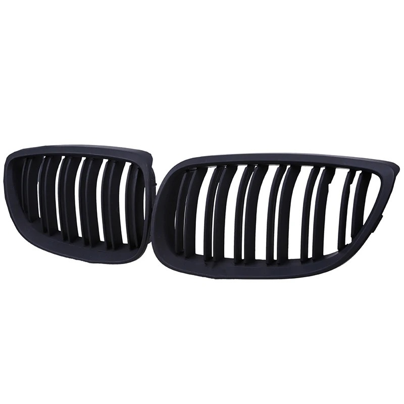 Posbay Передняя решетка для BMW 3 Series E90 Sedan M3 2007/2008/2009 2011 матовая черная двойная планка