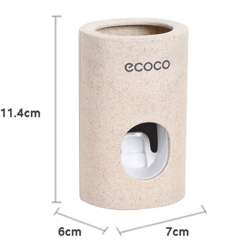 toothpaste squeezers automatic toothpaste dispenser tooth dust proof toothbrush holder wall mount stand bathroom accessories set free global shipping