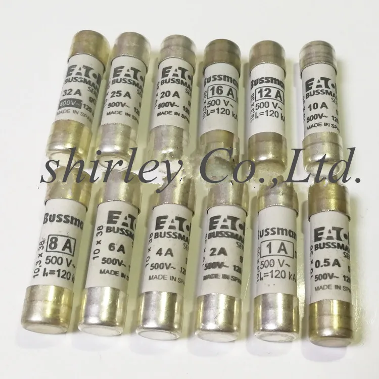 

100% new Original FUSE BUSSMANN C10G05 0.5A/C10G1/C10G2/C10G4/C10G6/C10G8 500V gG/gL C10G10 C10G12 C10G16 C10G20 C10G25 C10G32