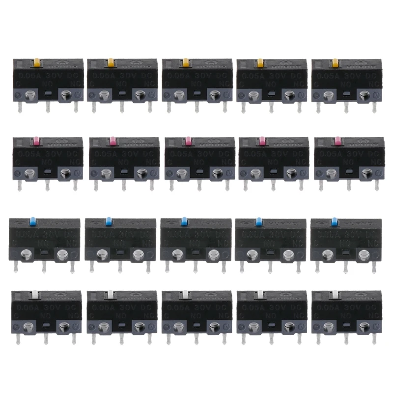 

5Pcs Original HUANO Mouse Micro Switch Micro Button D55B