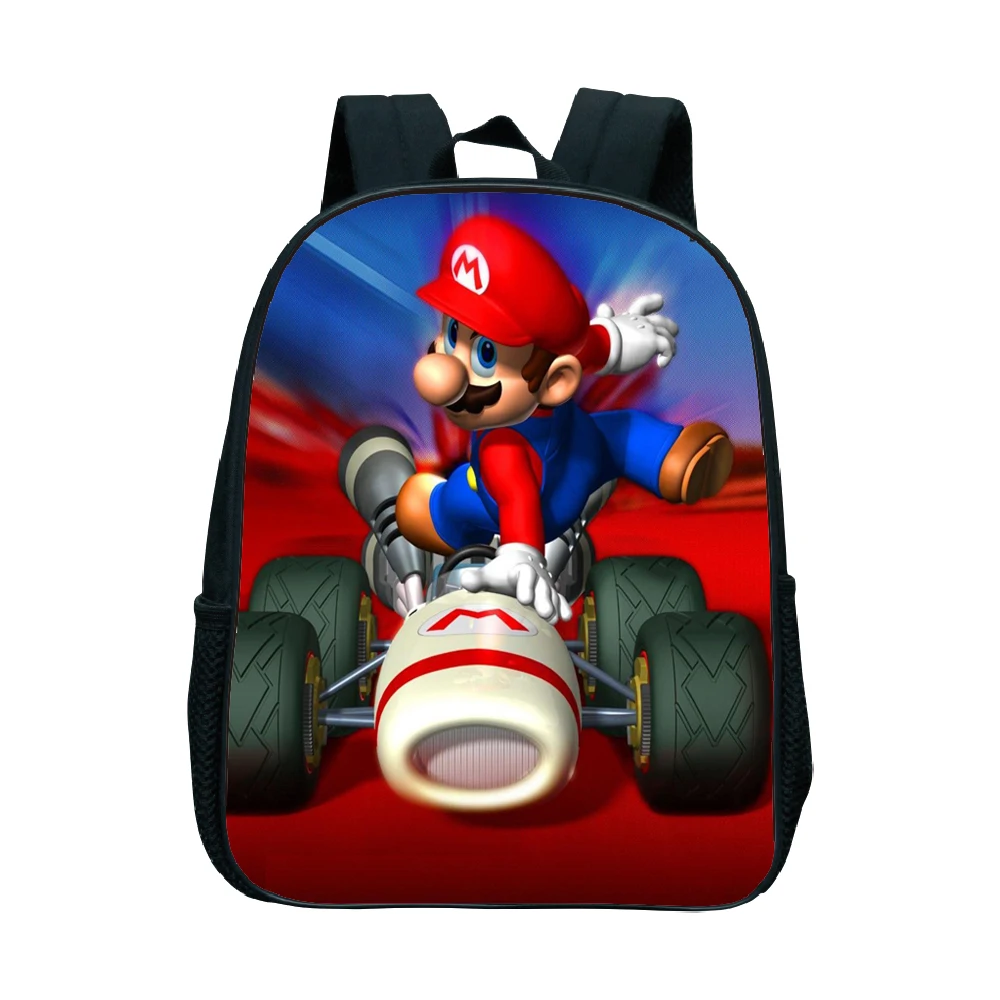 12 Рюкзак Super Mario Bros для детей, портфель для мальчика, детский рюкзак для детского сада, школьные сумки с героями мультфильмов, лучший подарок, рюкзак - Цвет: 12