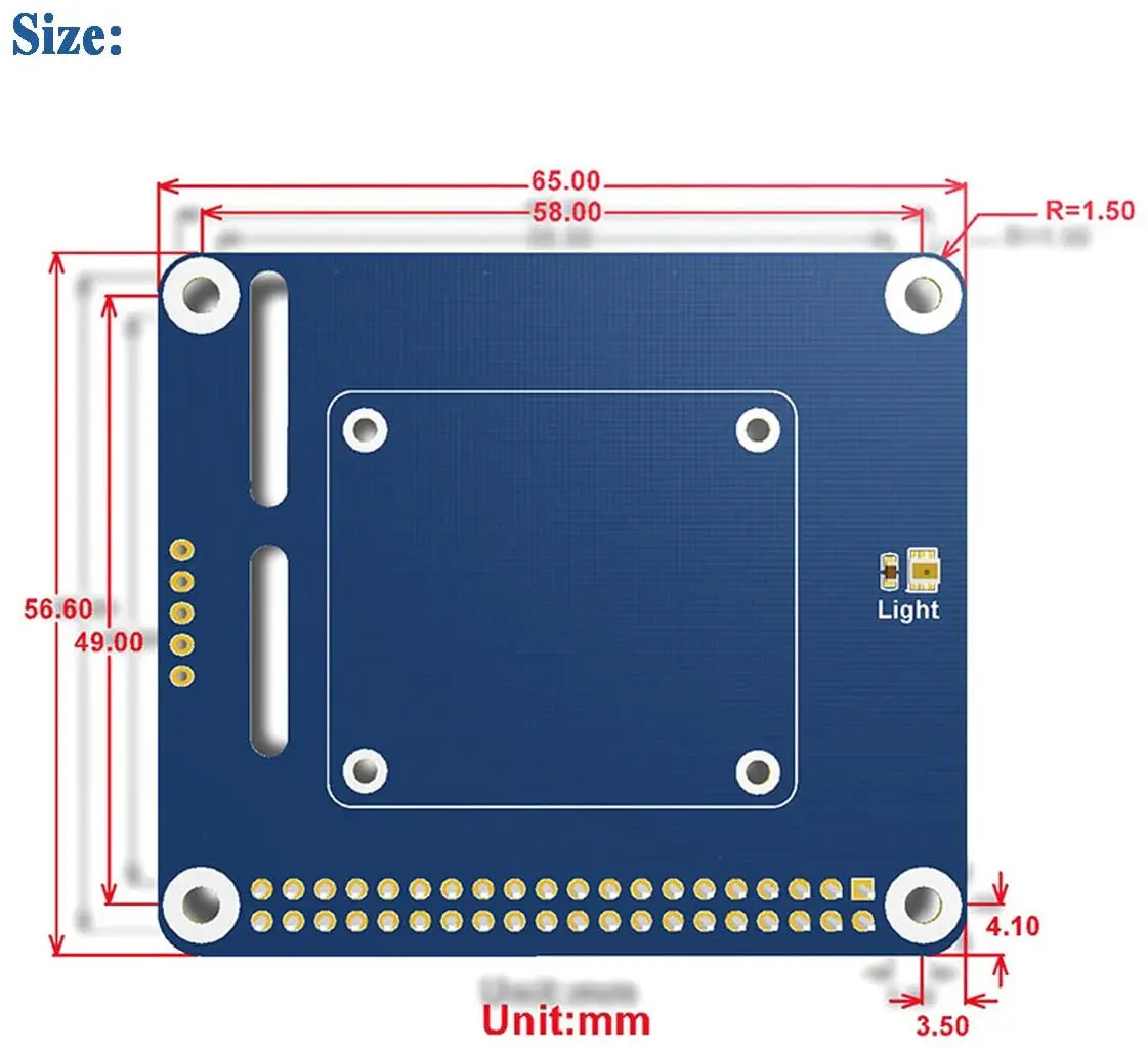 Контроллер серводвигателя Raspberry Pi 4B PWM Kit 2 DOF шапочка с панорамированием и