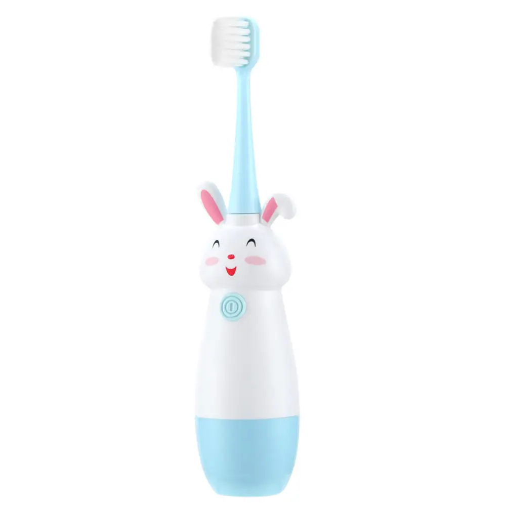

Hot Kids Cartoon Electric Toothbrush Cartoon Pattern Tooth Brush Electric Teeth Tooth Brush For Kids with Soft Replacement Head