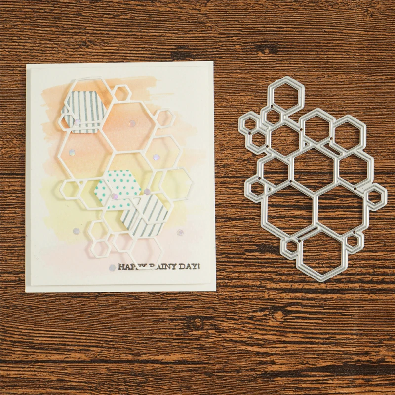 Ремесло набор вырубных штампов &quotпокроя поделочная форма шестиугольник