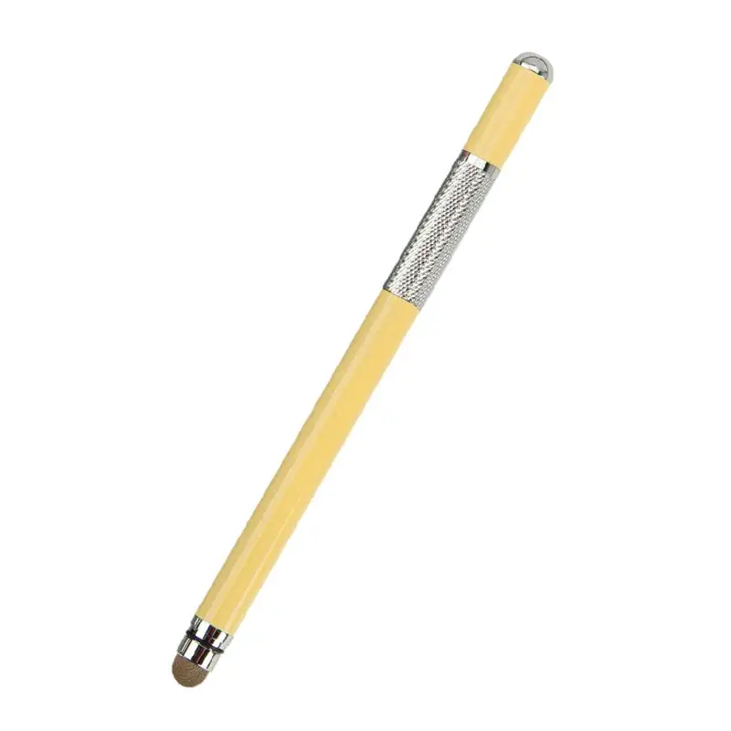 

2 In 1 Multifunction Fine Point Touch Screen Metal Capacitive Stylus Pen For iPhone iPad Smart Phone CellPhone Tablet PC