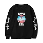 Пуловер унисекс, с принтом букв, тонкий