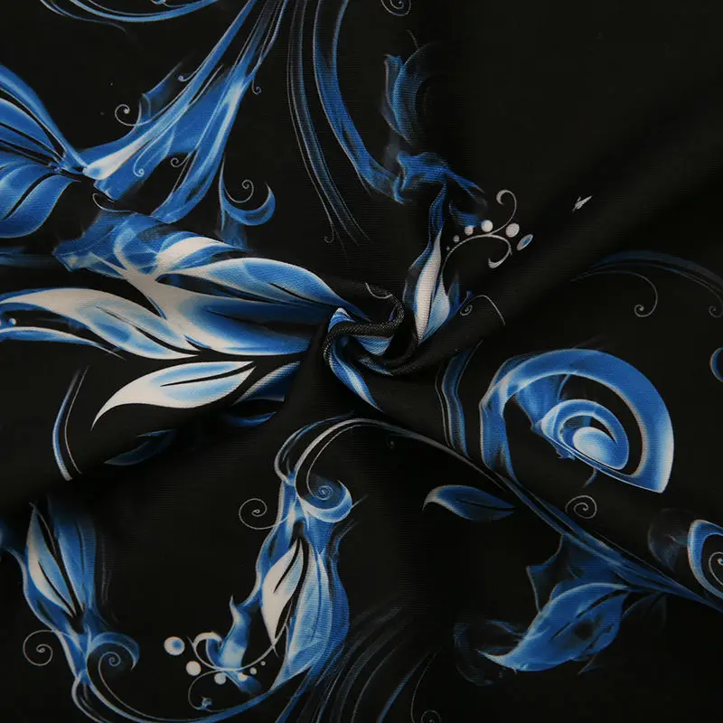 Юбка-годе женская с принтом Модная элегантная винтажная повседневная одежда для