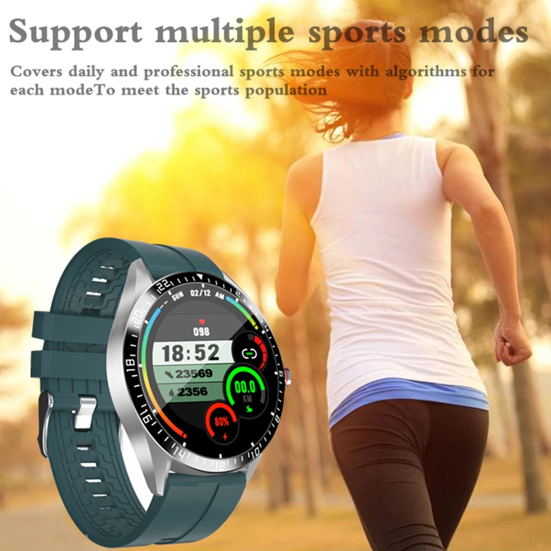 

GW16 Sports Smart Watch IP68 Waterproof Men Watch Body Temperature Heart Rate Blood Pressure Smartband
