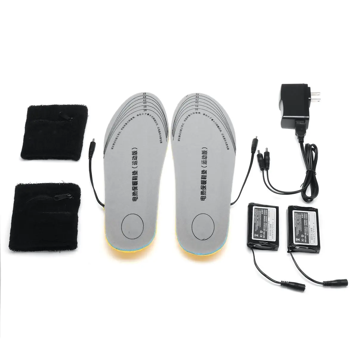 

Waterproof Rechargeable Heated Insoles Electric Foot Warming Pad Feet Warmer Sock Winter Outdoor Sports Thermal Heating Insoles