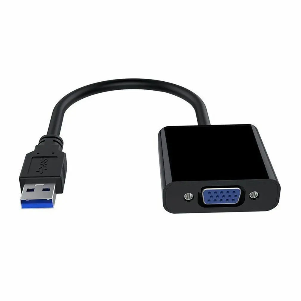 

Премиум USB 2,0/3,0 к VGA мультидисплейный адаптер конвертер внешняя видеографическая карта портативный Преобразователь USB в VGA