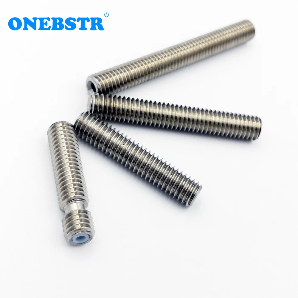 3D принтер V5 PTFE TAube MK8 тефлоновая горловина подача сопла M6x26 30 40 50 мм Запчасти для