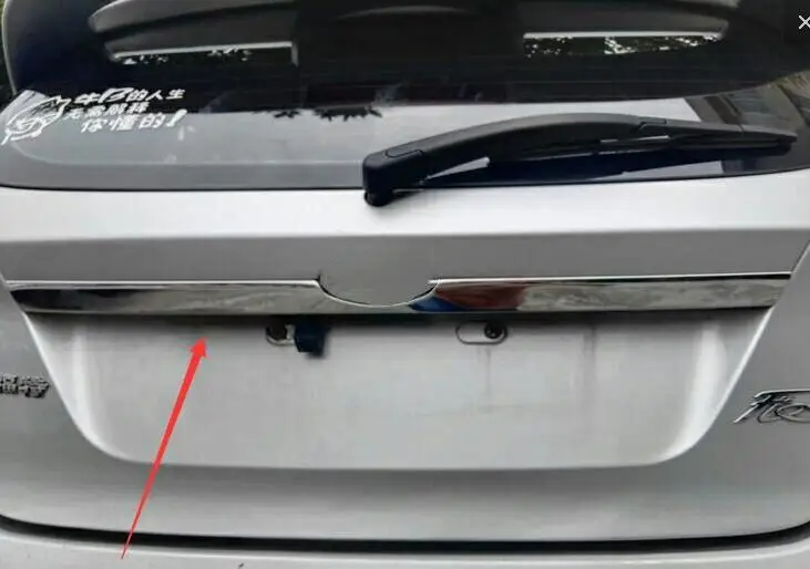 AX наклейка на заднюю дверную ручку багажника Наклейка обшивку задней двери 2009 2017