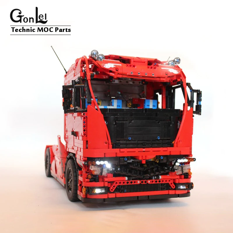 Новый 4120 шт. высокотехнологичных евро седельный тягач MOC-4564 конструкторных