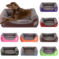 s 3xl large pet cat dog bed 13colors warm cozy dog house soft fleece nest dog baskets house mat autumn winter waterproof kennel