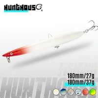 hunthouse sinking floating pencil fishing lure 180mm 2737g sandeel hard fishing baits for needle stickbait lw502