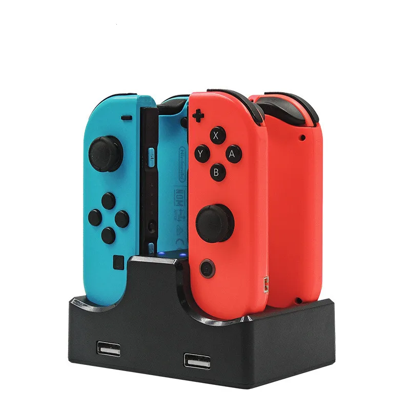 

Controller Charger Dock For Nintendo Switch 6 In 1 Charging Stand Station For Nintend Switch Joy-Con And Pro Controllers