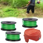3 шт. катушка триммера + крышка для Black  Decker GL7033 GL8033 GL9035, сменная часть A6482 инструмент Jardin