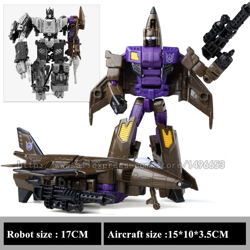 Haizhixing 5 IN 1 Transformation Robot Car Toys Anime Devastator Aircraft Tank Model KO Toy Boys Truck Collection Kid Adult | Игрушки и