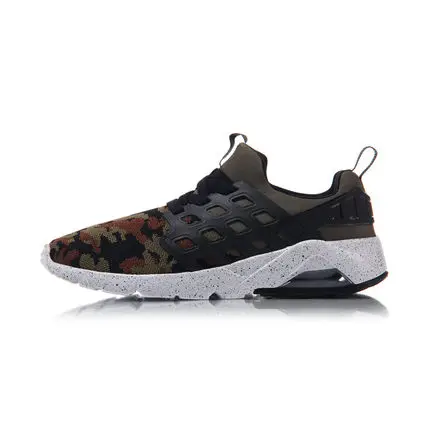 Li-Ning/Мужская прогулочная обувь с пузырьками; кроссовки с дышащей подкладкой; спортивная обувь; AGLM019 - Цвет: AGLM019 4