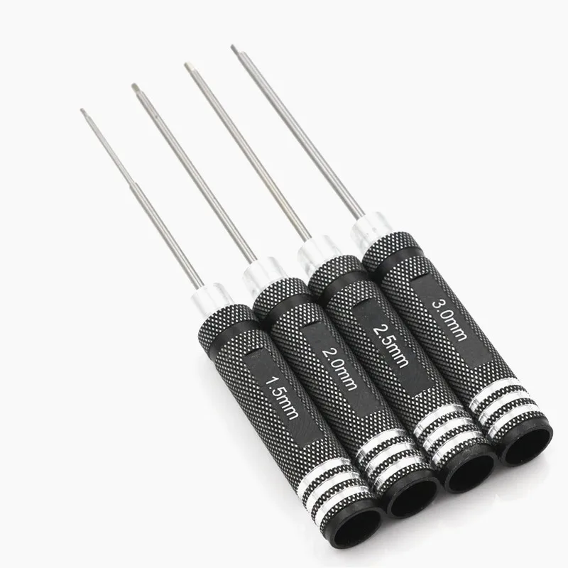 

RC Cars Metal Hex Nut Head Hexagon Screwdriver Screw Driver Tools 1.5mm 2.0mm 2.5mm 3.0mm HSP 80107