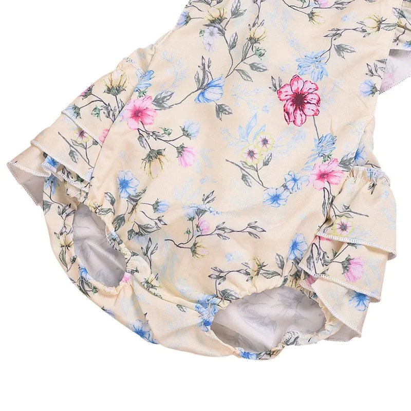 

2020 Summer Flower Baby Girls Romper Infant Newborn Baby Jumpsuit Playsuit Cute Baby Clothes