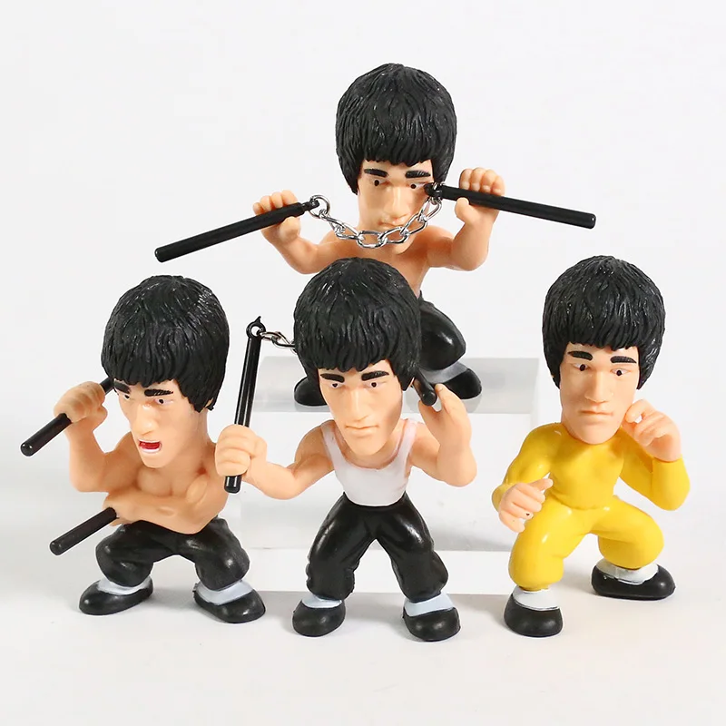 

Kung Fu Master Bruce Lee Q Versions PVC Figure Collectors Edition Toys