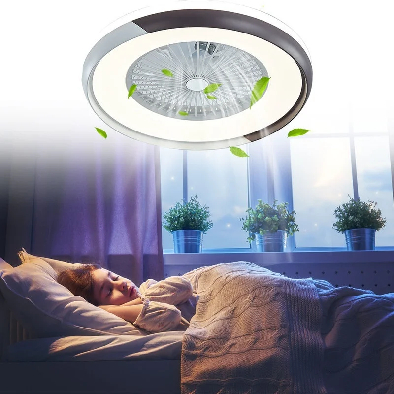 

Deckenventilator mit Beleuchtung Modern Fan Deckenleuchte Deckenleuchte LED Dimmbar Fernbedienung 60W Living Room Decoration