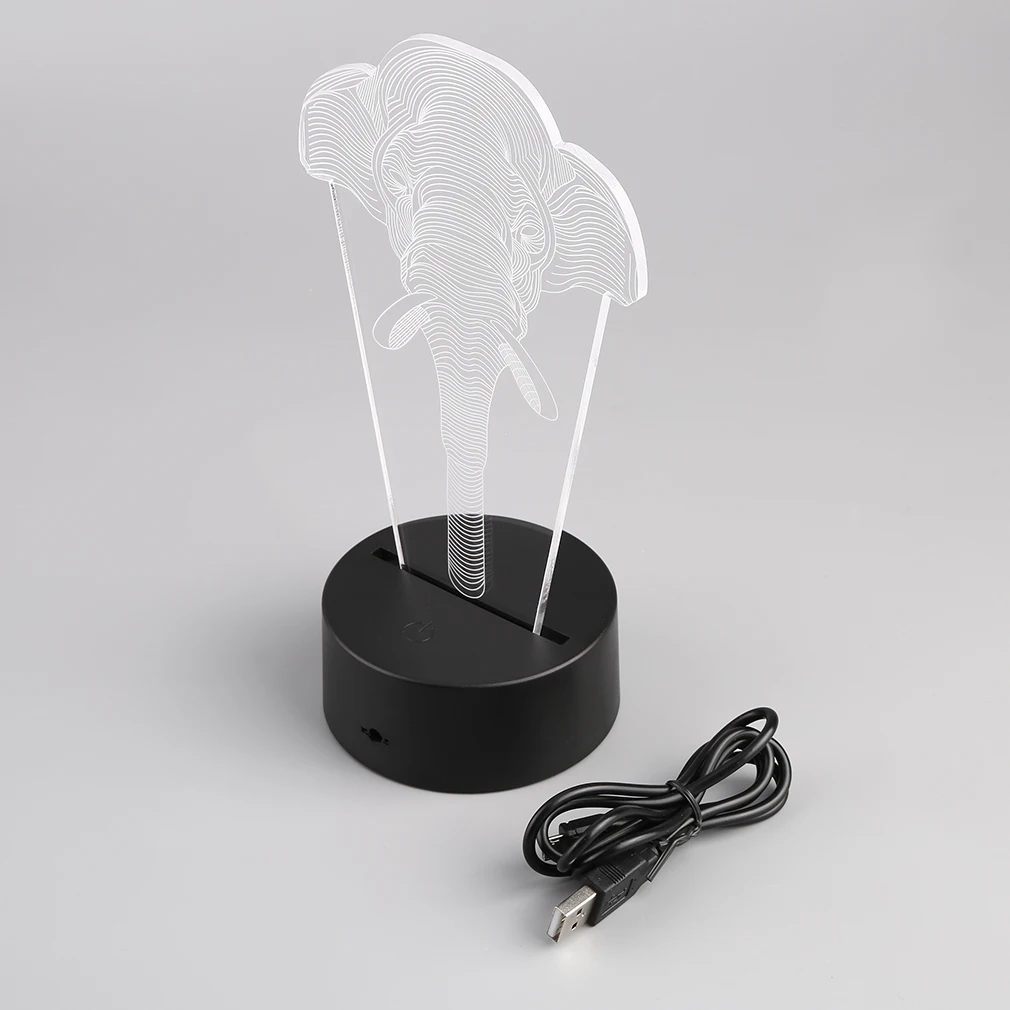LED Colorful Magic Lamp Style Night light Bed Saving Sensor Light Decoration Automatically Color Changing Mode | Освещение