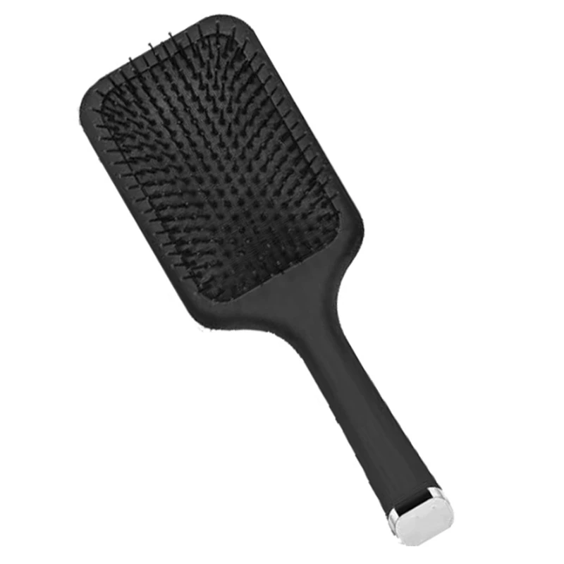 

Girls Hair Scalp Mage Comb Hairbrush Black Women Wet Curly Detangle Hair Brush for Salon Hairdressing Styling Tools