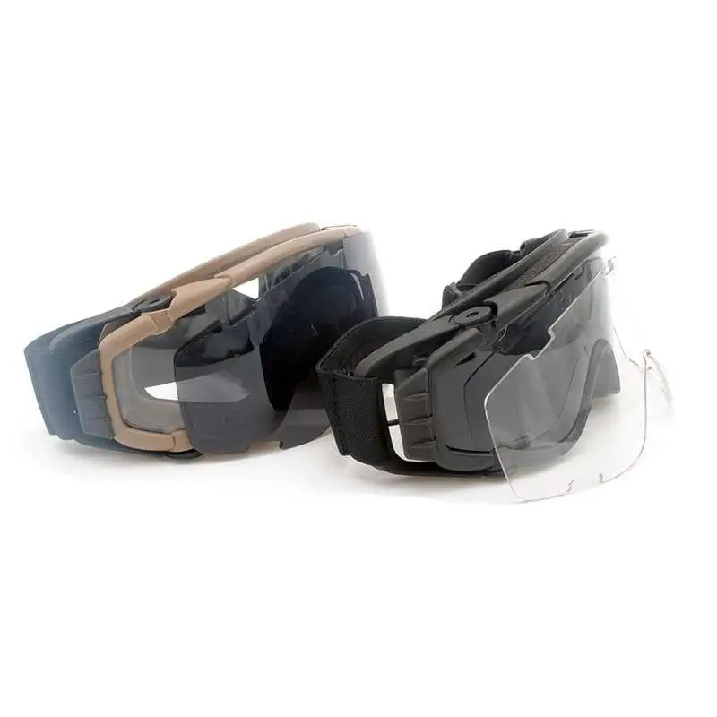 FMA кулер версия вентилятора черный Открытый Пейнтбол страйкбол очки SI