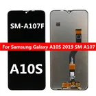 A107 оригинальный 6,2 дюйма для SAMSUNG Galaxy A10S 2019 SM A107F A107M DS ЖК-дисплей с сенсорным экраном дигитайзер в сборе с рамкой или без нее