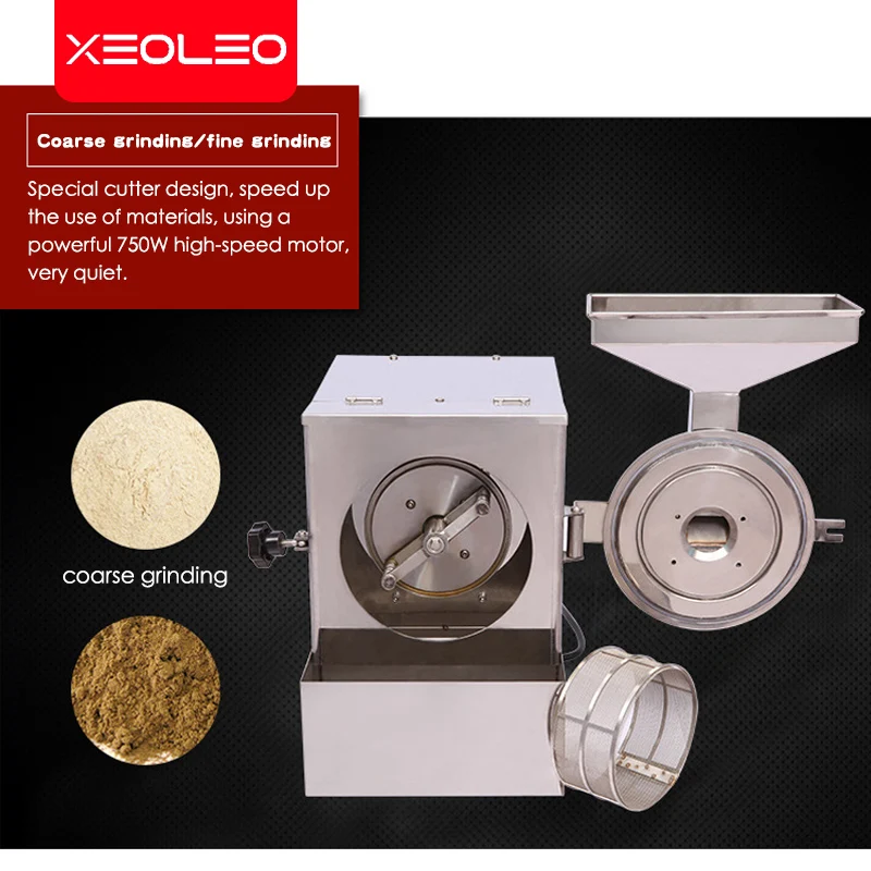 Миндальная фрезерная машина Xeoleo для измельчения масляных кормовых