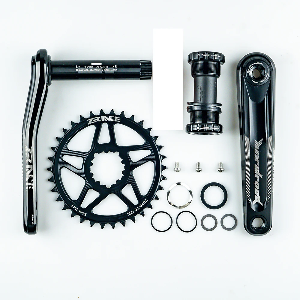 ZRACE HARDROCK 1x10 11 12 скоростной кривошипник Орлиный зуб для MTB XC / TR DH FR 170 175 мм 32T/34T/36T BB83