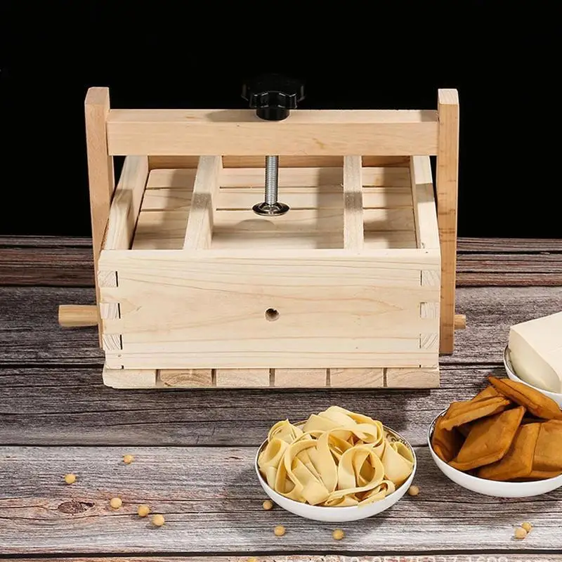 Ручная деревянная пресс-форма для домашнего приготовления тофу инструмент сыра